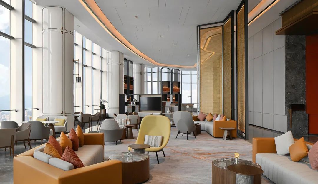 杭州奥克斯中心皇冠假日酒店丨中国杭州丨万景百年室内设计有限公司-84