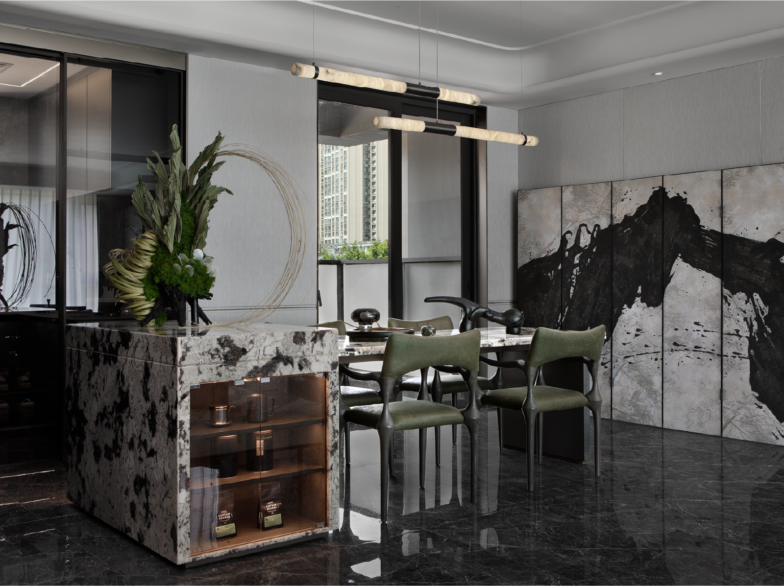 龙湖滨江·云河颂样板房户型设计丨中国成都丨DAS大森设计-21