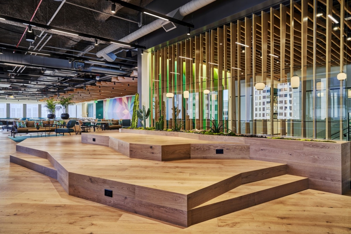 自然元素融入科技公司办公室设计丨美国丨ASD | SKY-9