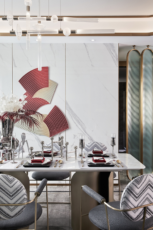 长春中海玺悦样板间 | 现代时尚与生活美学的融合-25