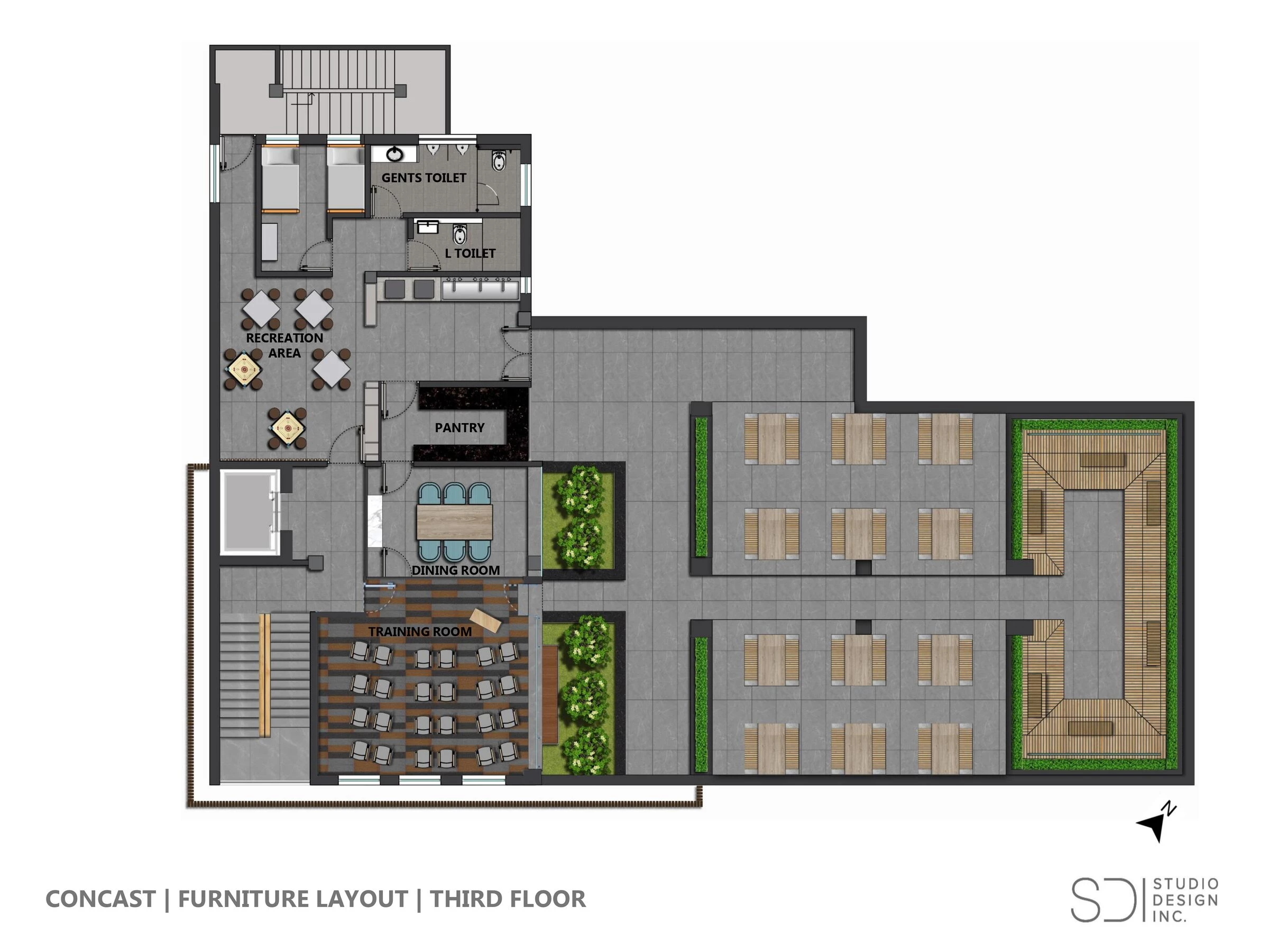 Concast 办公室丨印度丨Studio Design Inc-22