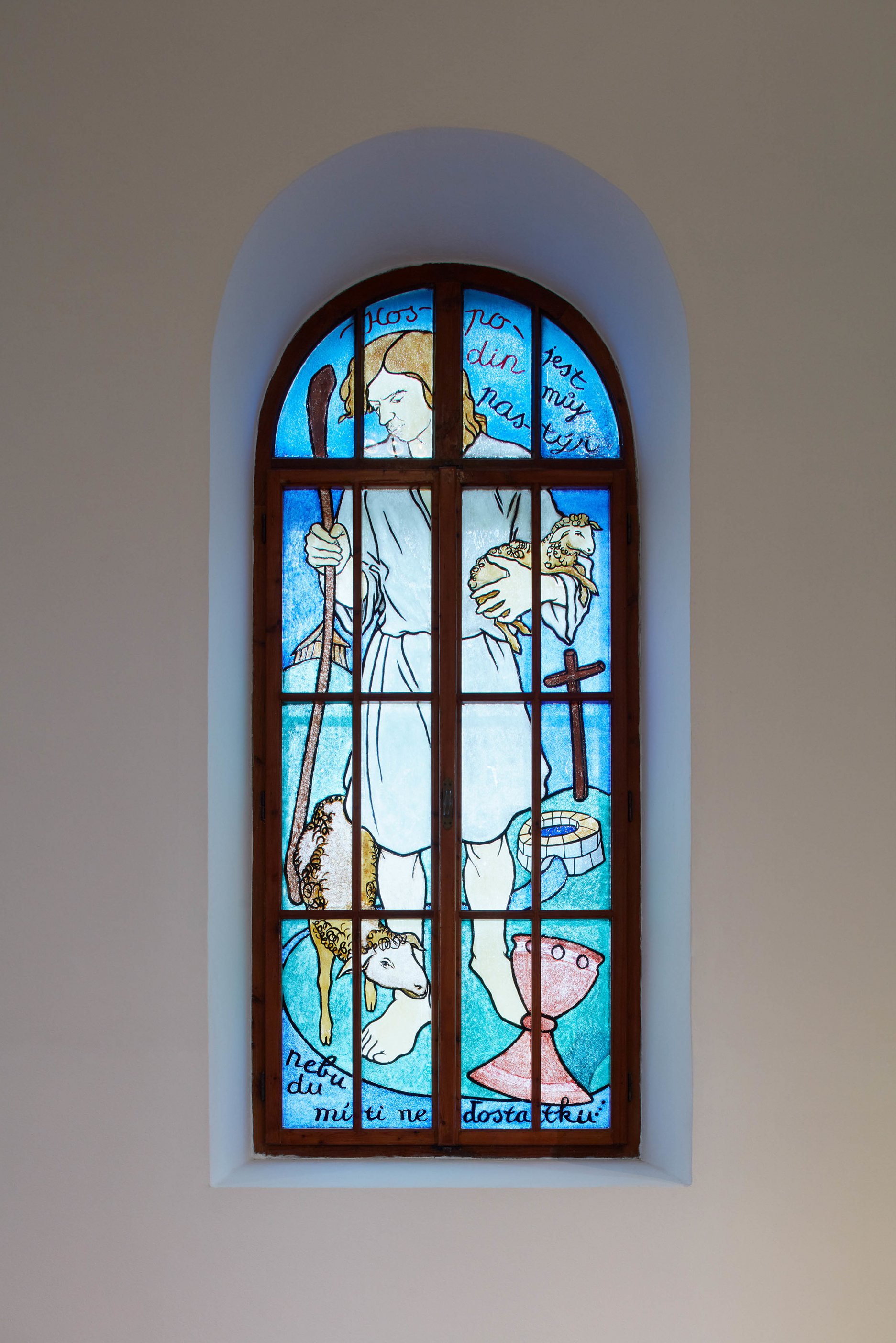 Hodslavice福音派教堂室内重建丨捷克-30