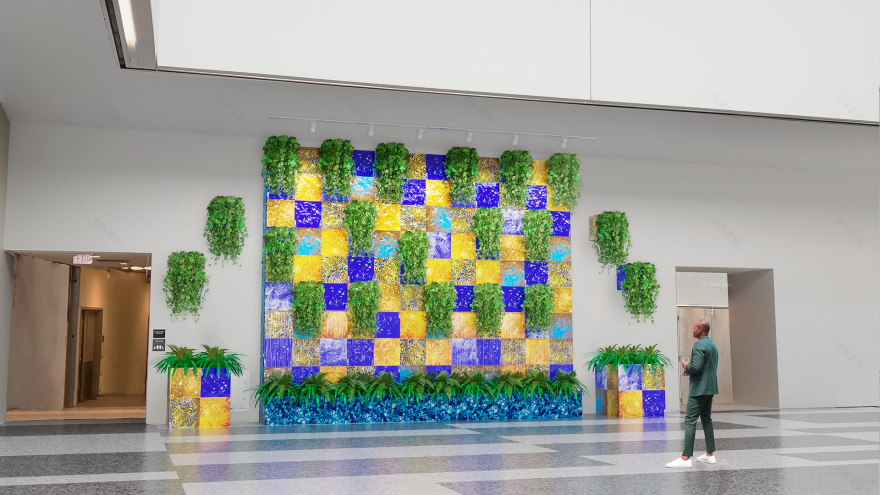 Aqua Cascata室内喷泉设计丨美国克利夫兰丨DION ART团队-11