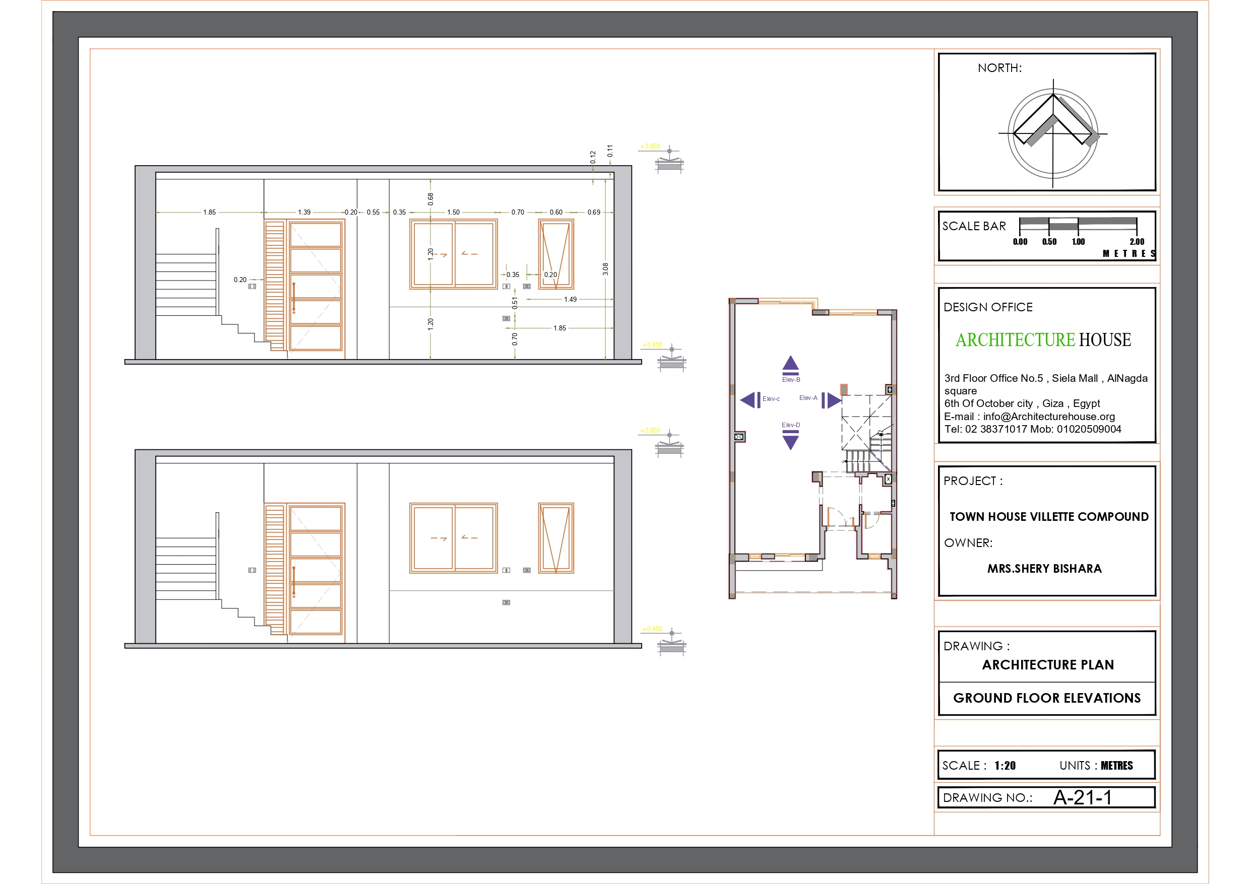 Full Project - working drawings of villa in vilette-2