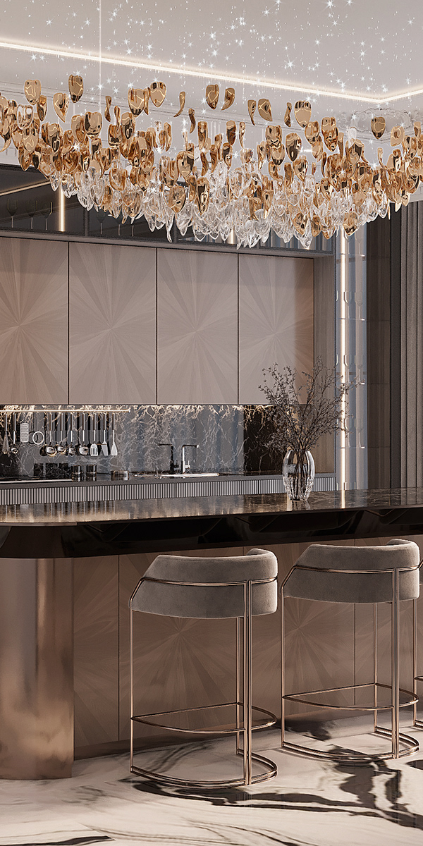 豪华客厅丨Mohammed Yossef-16