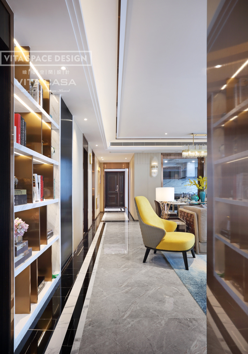 深圳宝安壹方玖誉178平私宅，现代轻奢风演绎精致生活-35