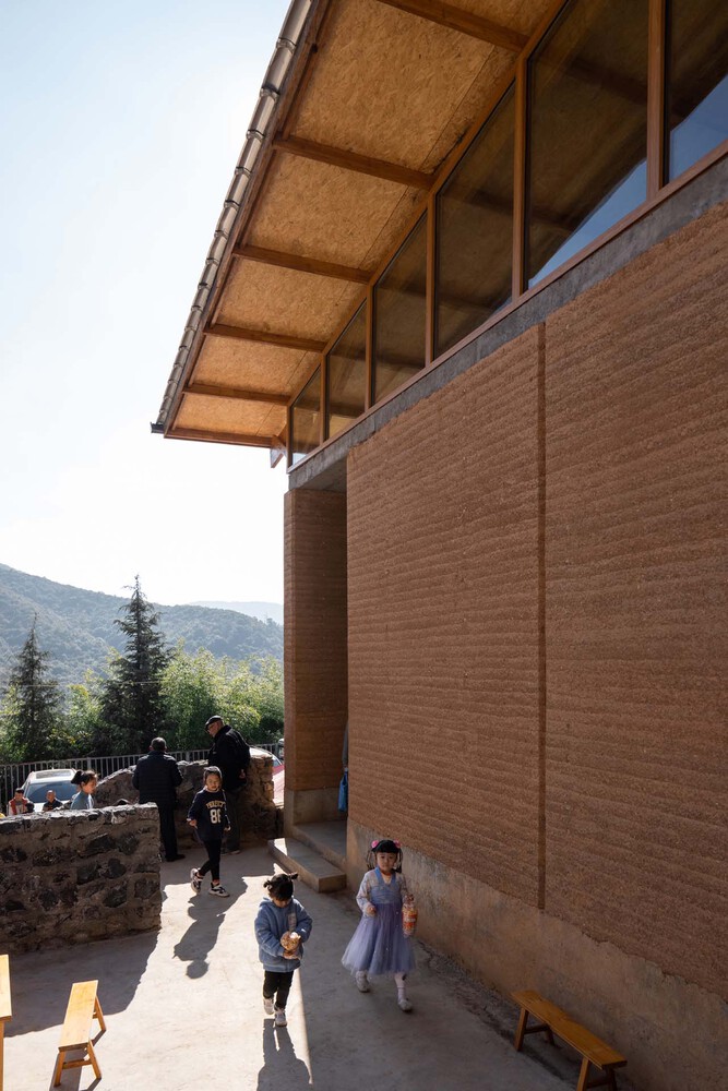 大黑新村社区大厅丨中国昆明丨One University One Village-30