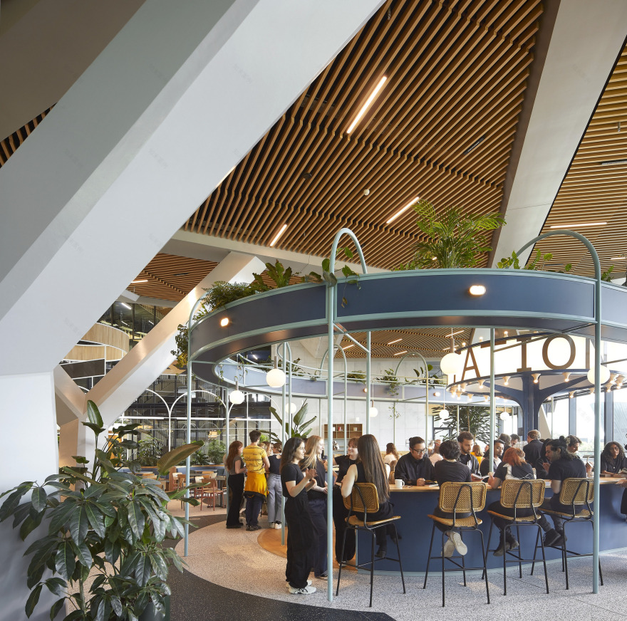 预订城市校区(的相关事务)
注:这里BOOKING理解为预订行为,CITY CAMPUS是城市校区,整体意思推测是预订与城市校区相关的事物,如场地等,但由于缺乏更多语境,只能做此宽泛翻译 丨荷兰阿姆斯特丹丨UNStudio,HofmanDujardin等多家-54