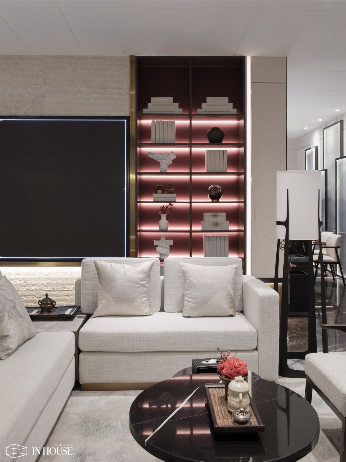 和润名门世家售楼处“泉城荷韵” INHOUSE设计-17