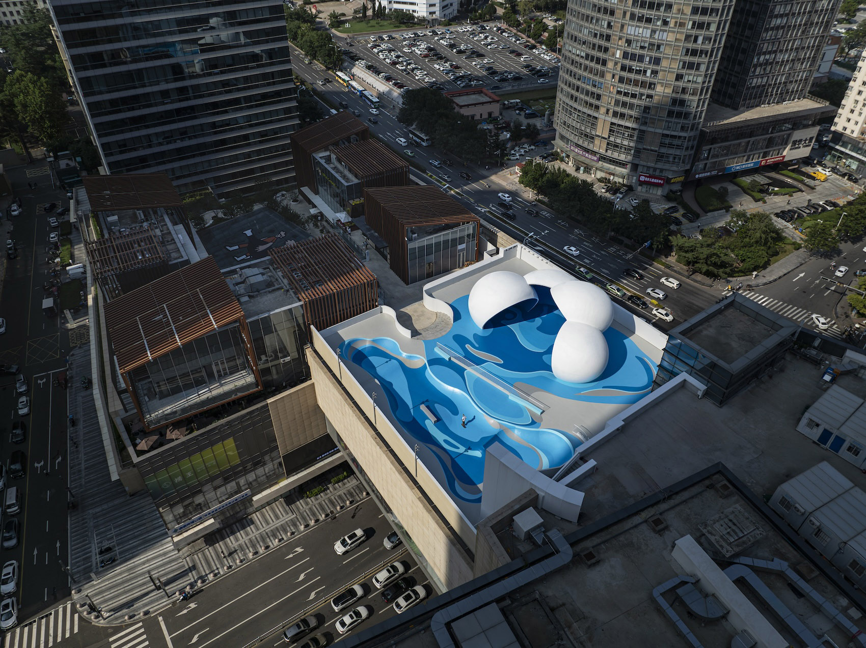 青岛万象城一二期连接区域改造项目丨中国青岛丨WBS里外工作室-3