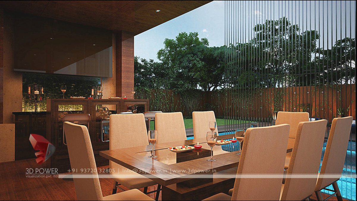 2017 年私人平房建筑渲染与 3D 漫游-16