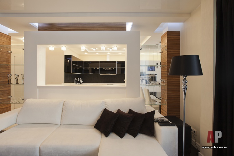 城市带瀑布的公寓室内设计丨Иванова Ольга,Клюев Станислав-19