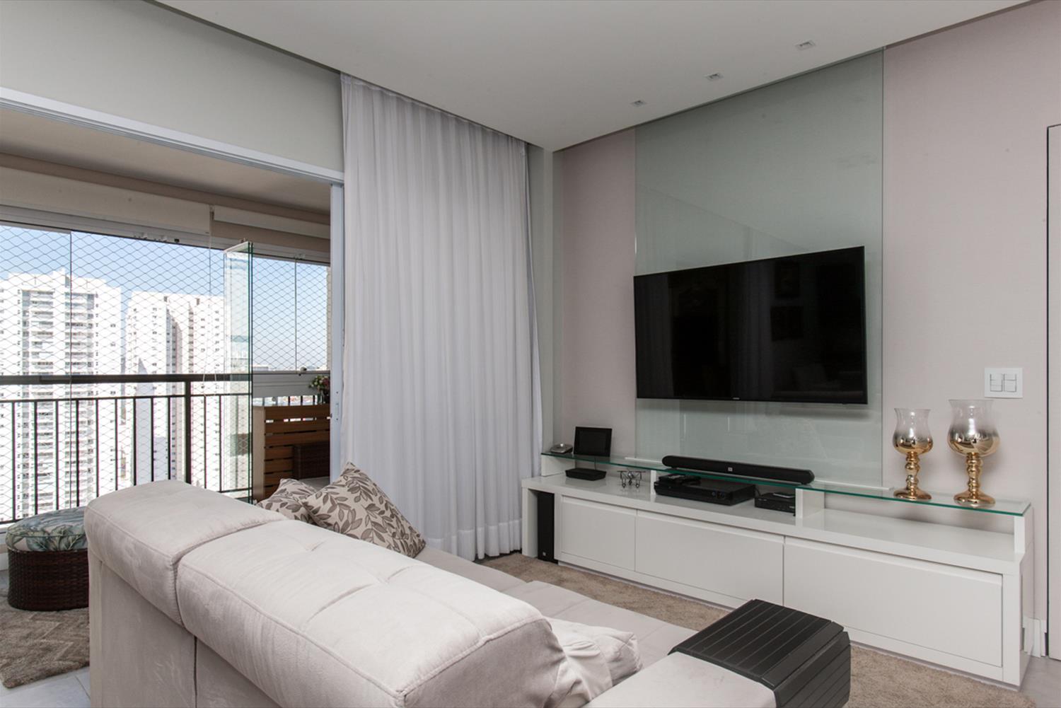 巴西年轻夫妇的现代温馨公寓-3