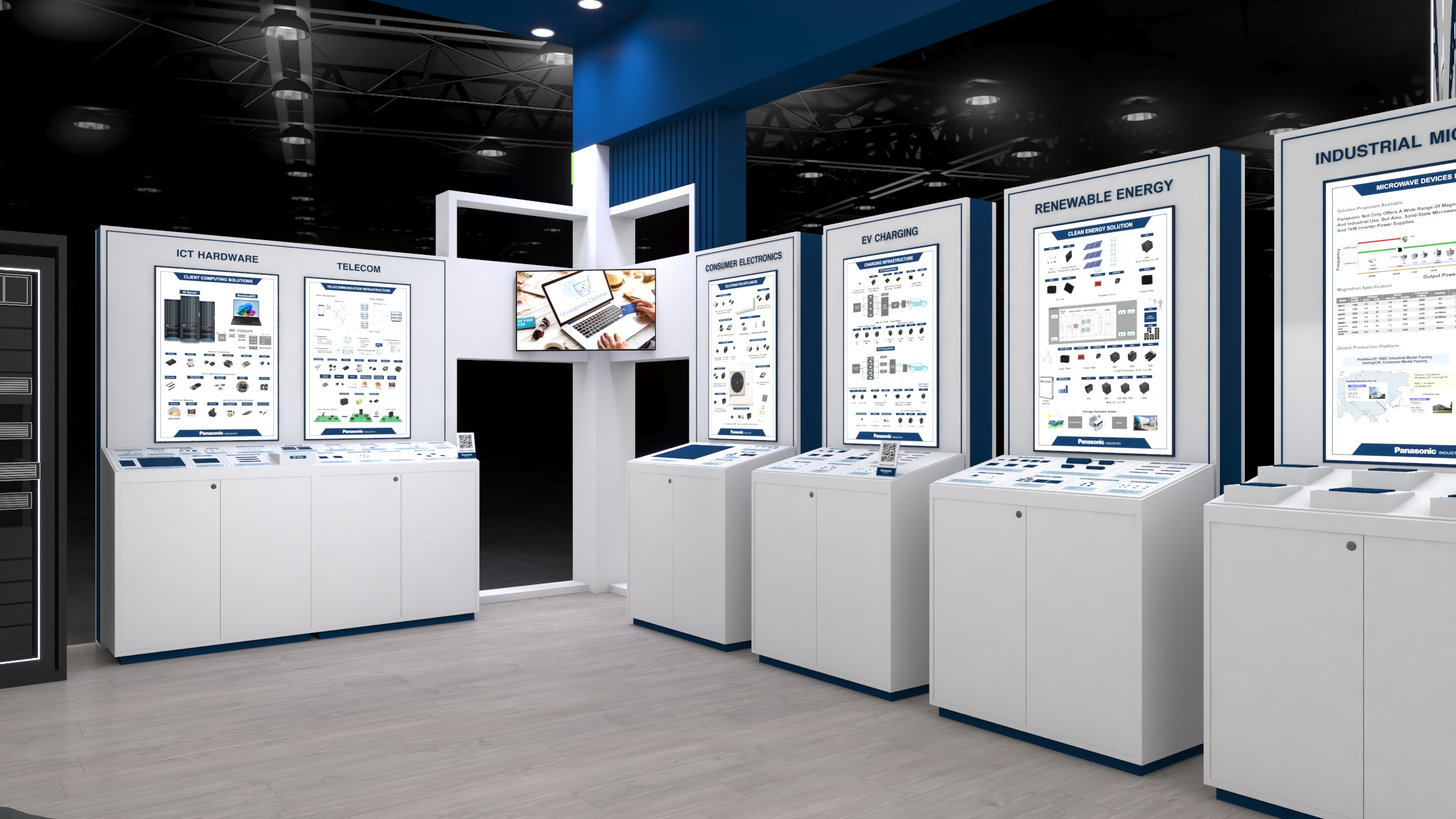 Panasonic Industries Electronica booth-12