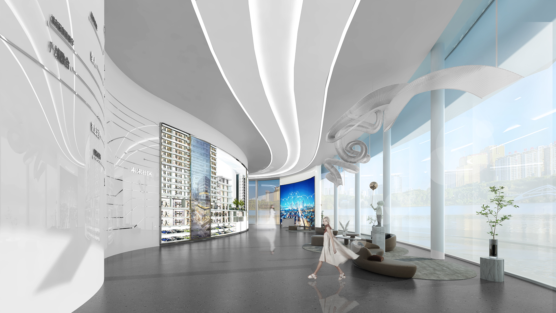 成都交子公园现代之城展示中心-6