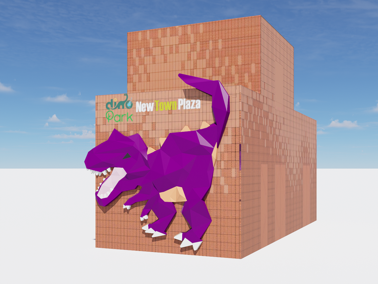 New Town Plaza architecture Roof Design-67