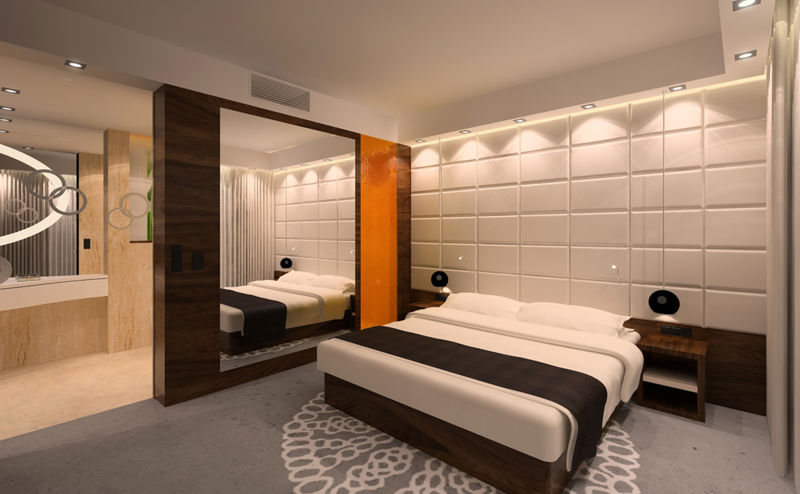 Hotel Pajero酒店扩建及连接部分设计项目丨PolandBiała Podlaska丨KM rubaszkiewicz ARCHITEKCI-14