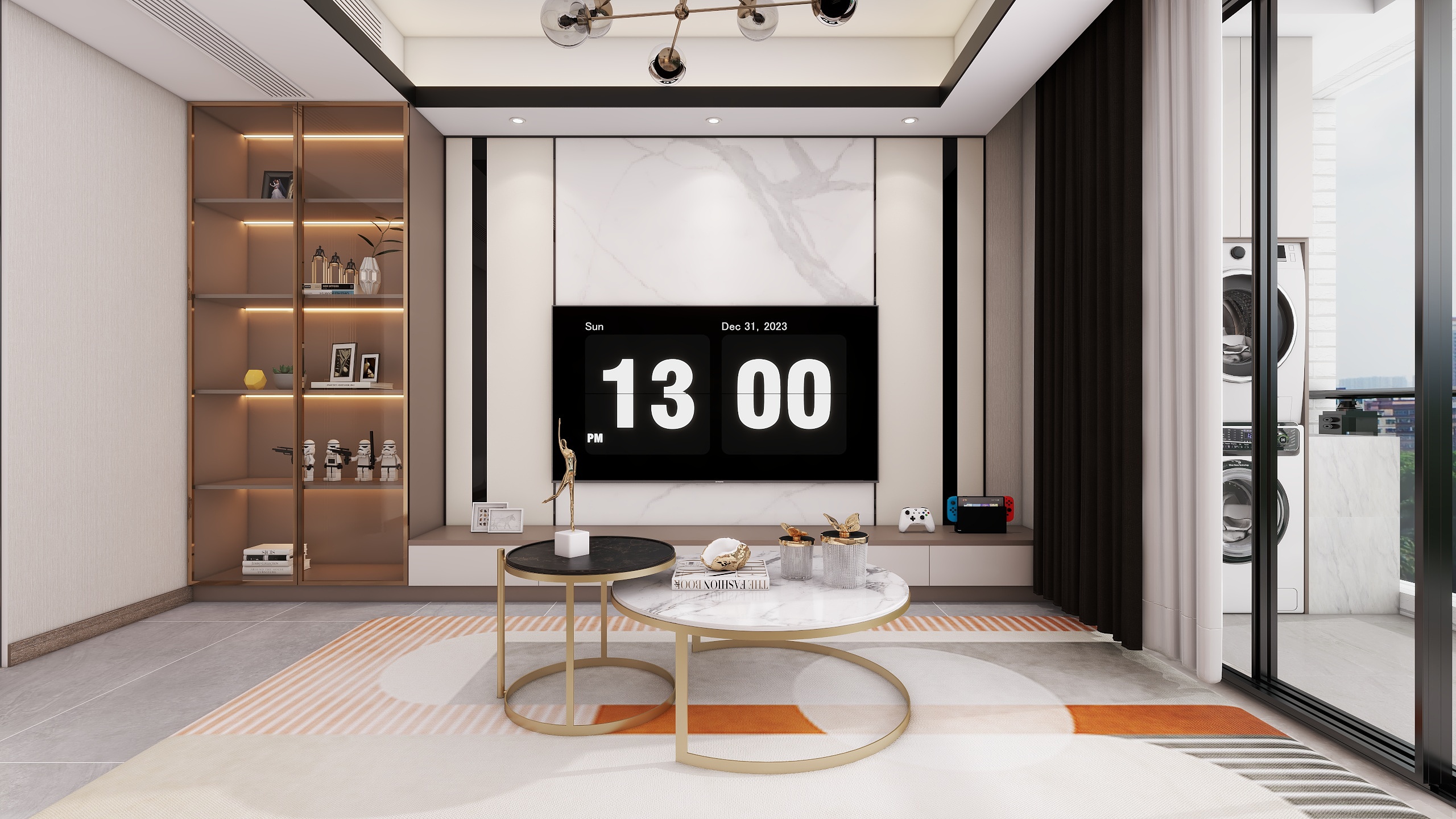 四川成都龙光天瀛（117平方现代简约四居室）-1