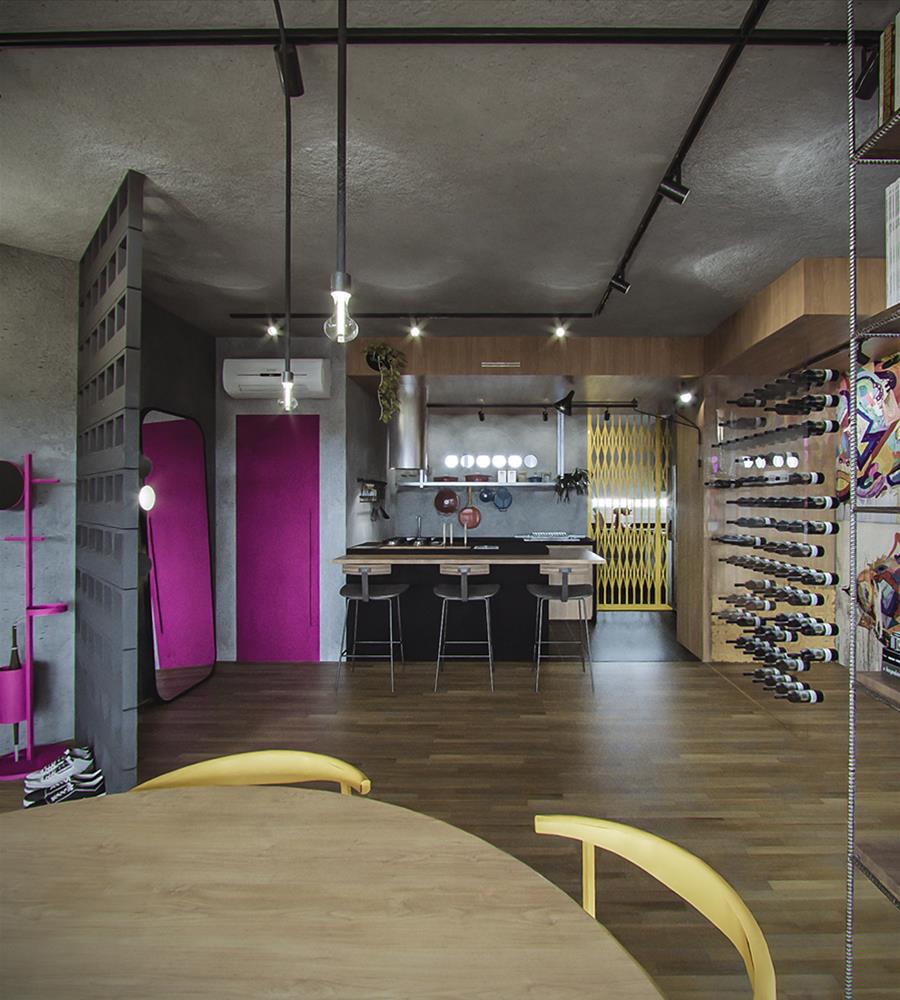 MORA estúdio 打造独特工业风公寓 L+G-8