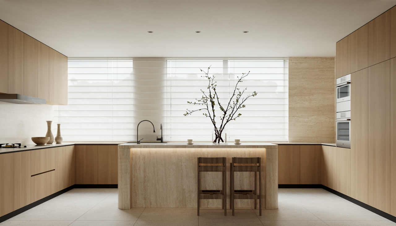 餐厨空间渲染表现-4