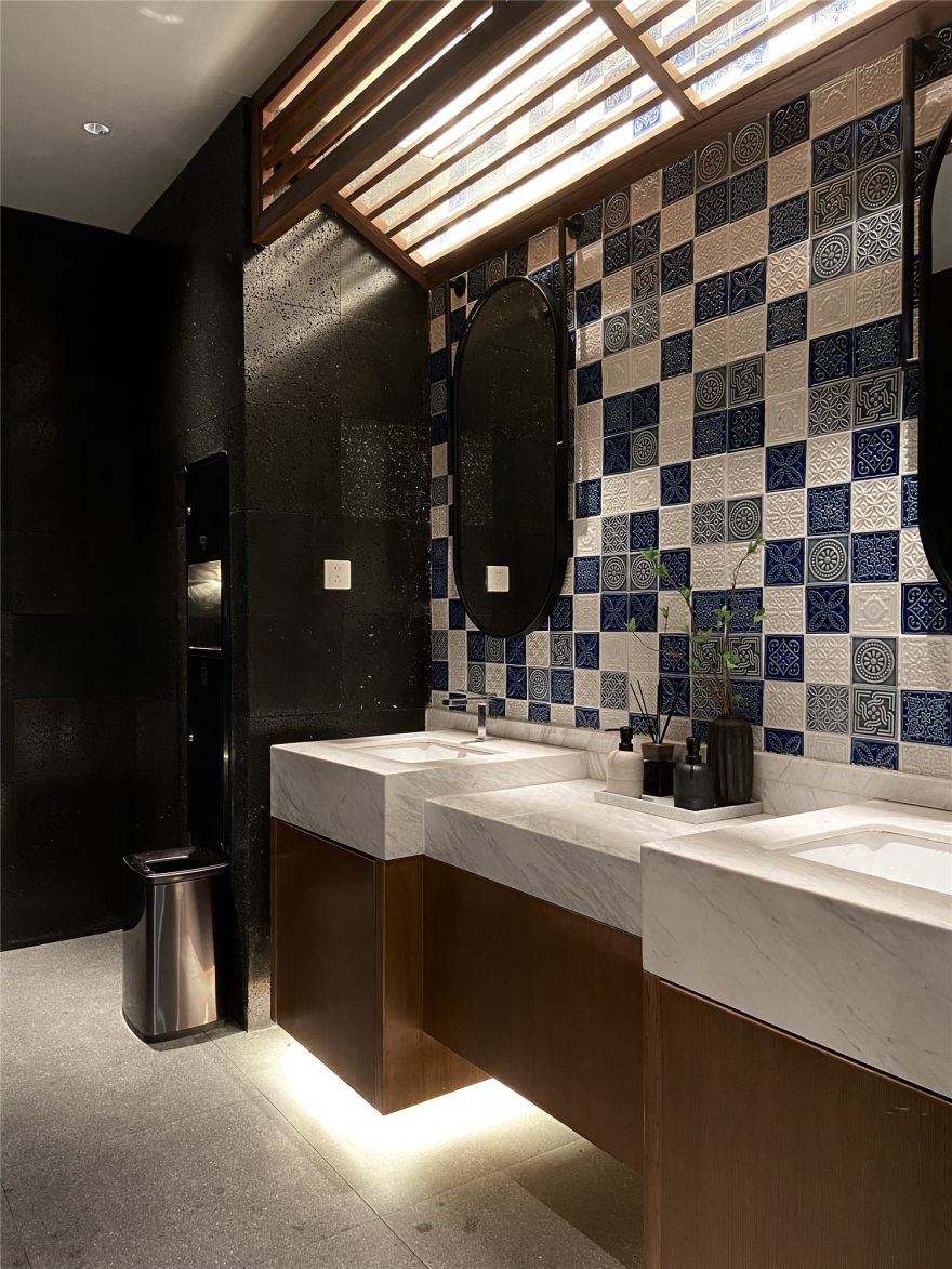 《淳圆外》餐厅 · 现代简约的新式徽派设计-18