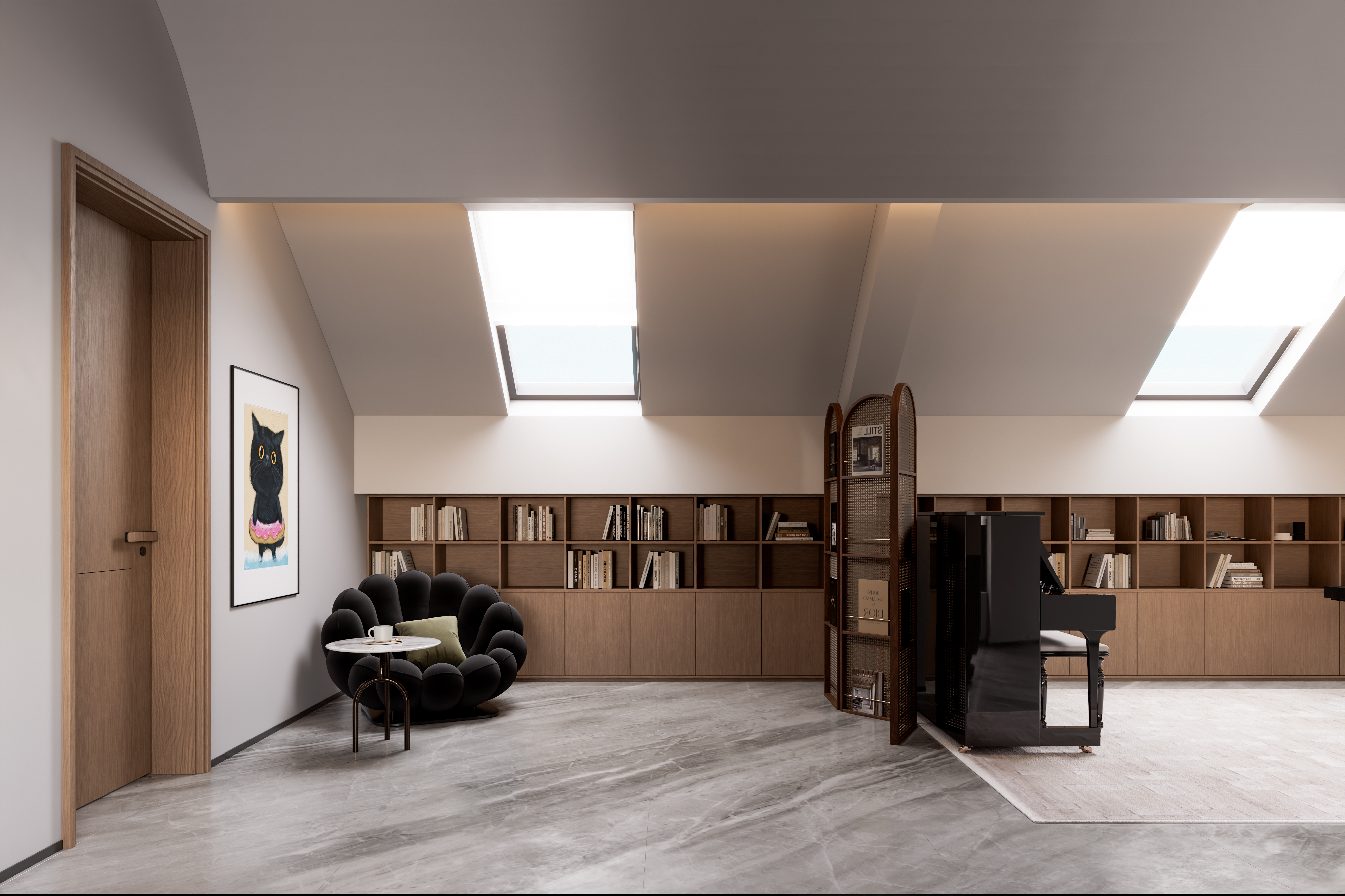 现代风带点原木色调（郑州时代国著）-12