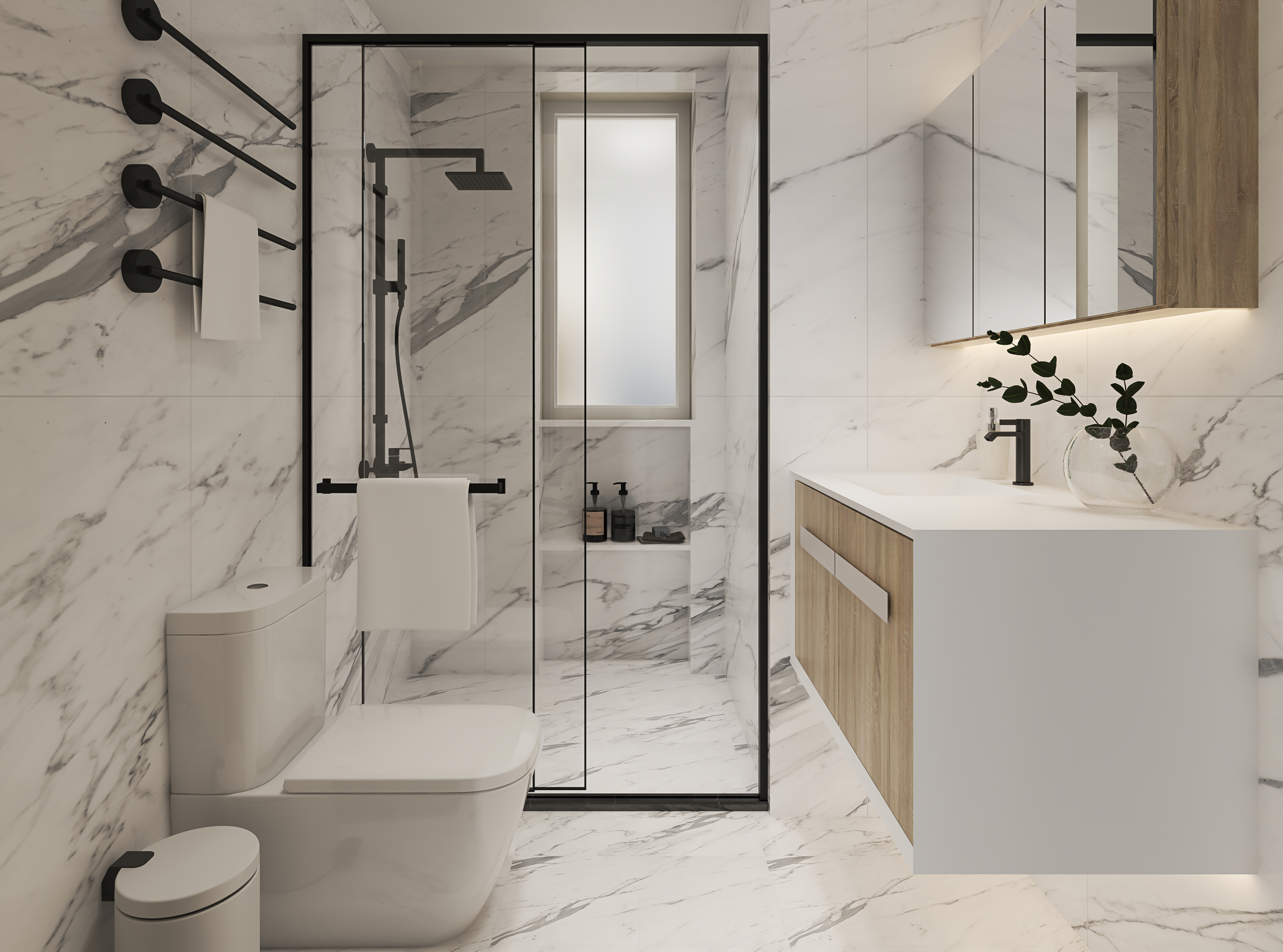 深圳口山设计：琳珠华庭极简原木风，气质拿捏死死的！-6