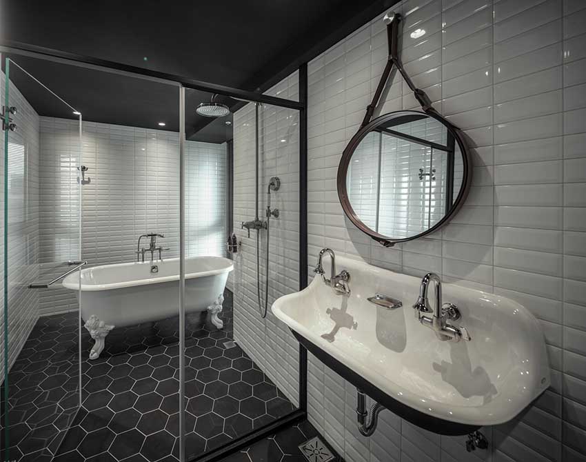 高雄复古阁楼风住宅 演绎英式优雅与工业韵味-19