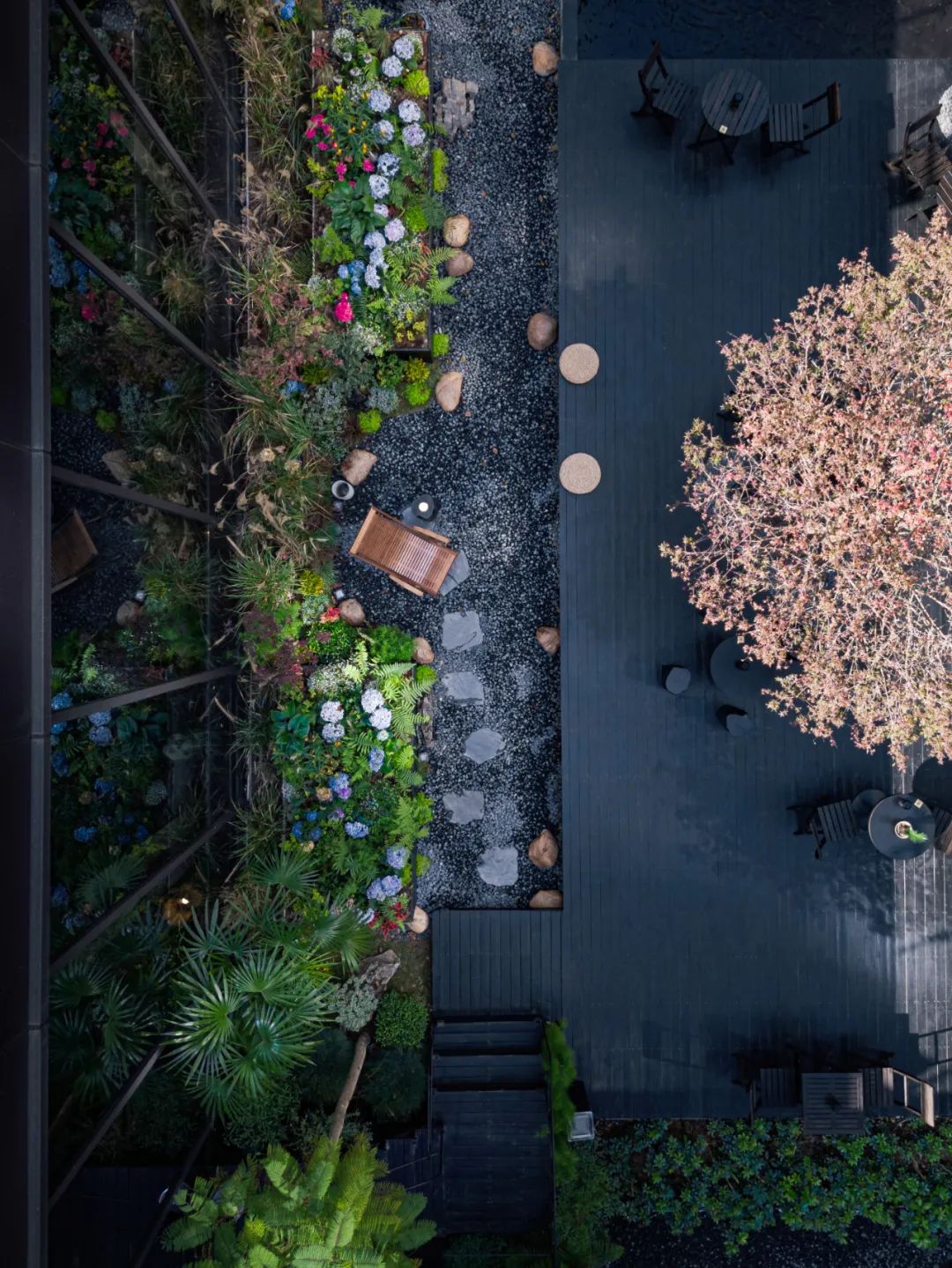 自在生成设计｜庭院，喷泉，须弥山，无畏咖啡 - 道场或剧场-32