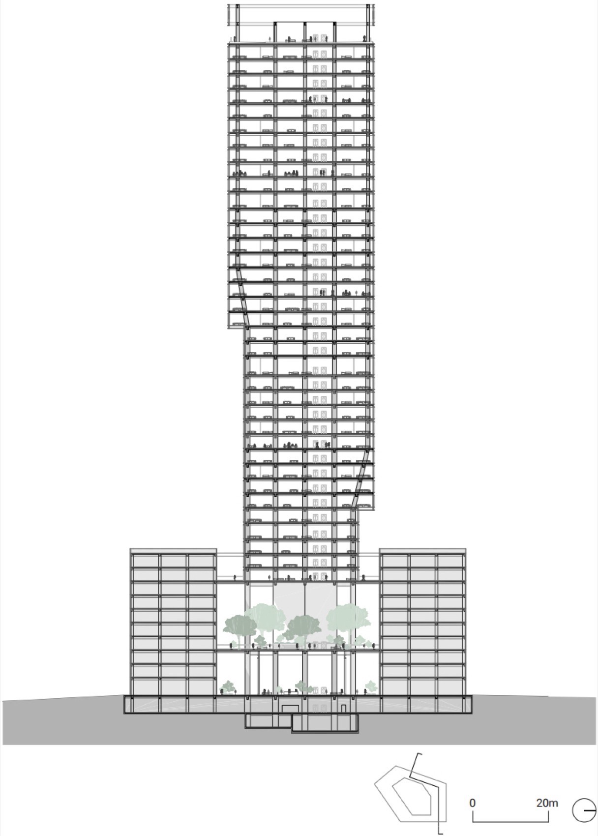 金蝶云大厦丨中国深圳丨HENN海茵建筑,深圳华阳国际设计集团等-48