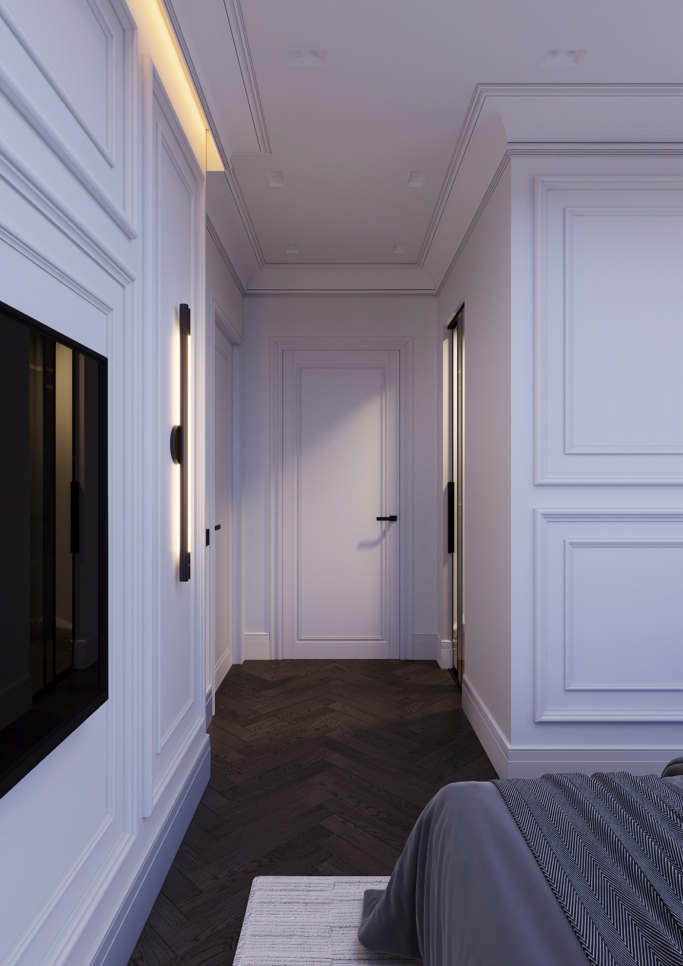 BEDROOM INTERIOR. DESIGN + 3D VISUALIZATION-0