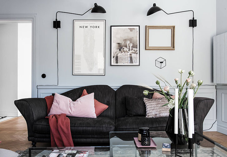 瑞典公寓墙面色彩设计典范-11