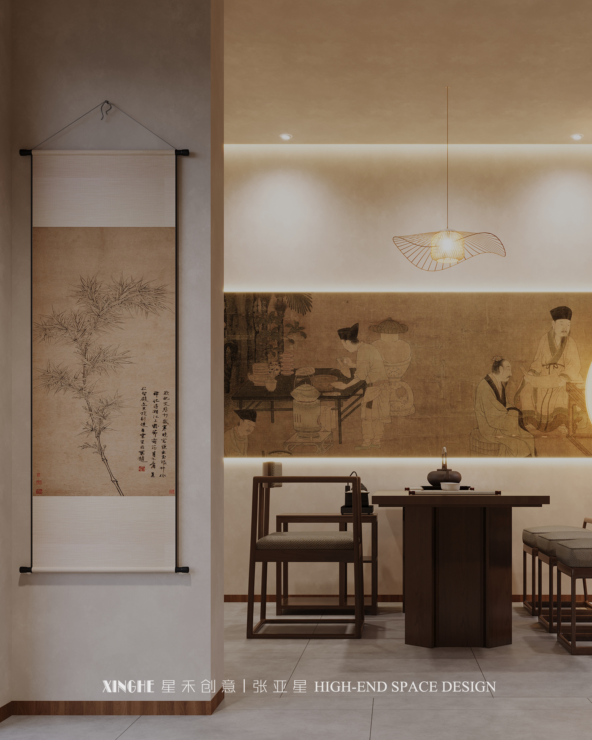 淄博宋风太极拳馆  涵虚丨中国淄博丨星禾创意空间设计-11