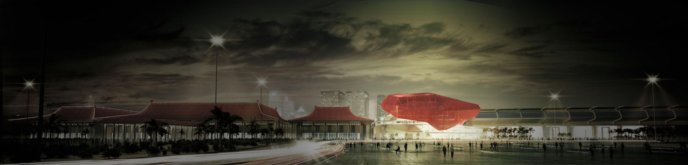 珠海拱北口岸办公楼-17