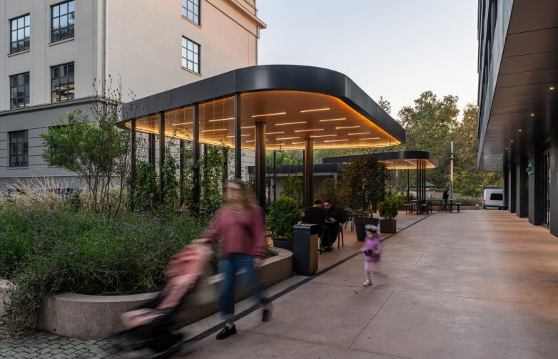 K区庭院改造为开放式工作休闲空间项目丨贝尔格莱德丨FOUR+,Main Architects-34