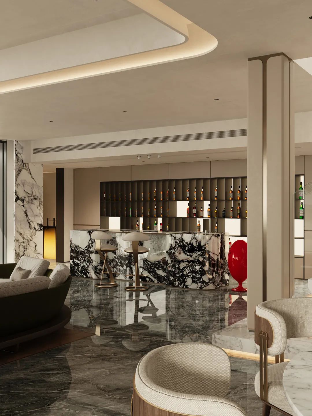 X山湖轻奢别墅丨中国浙江丨潜守政,胡世达-17