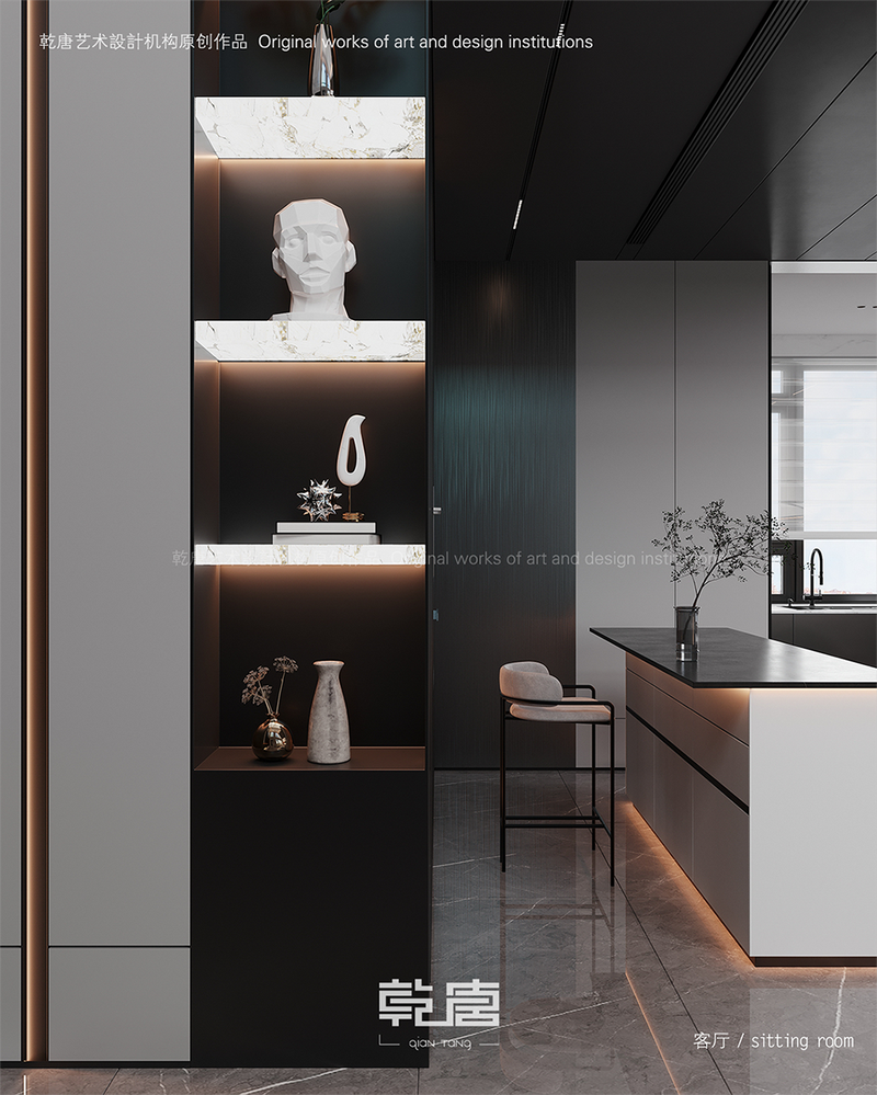 吉林亿升水岸现代极简家居设计丨中国吉林-24