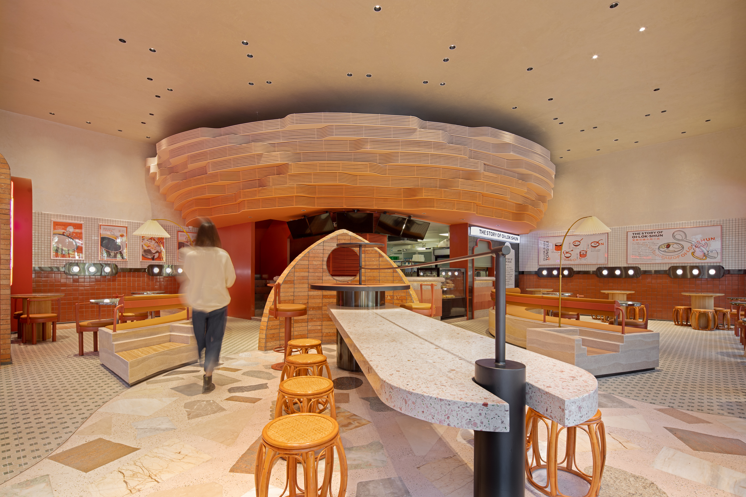 MWC · 爱乐信糖水局 · 广府印记的空间体验场景丨MWC 万维创意-13