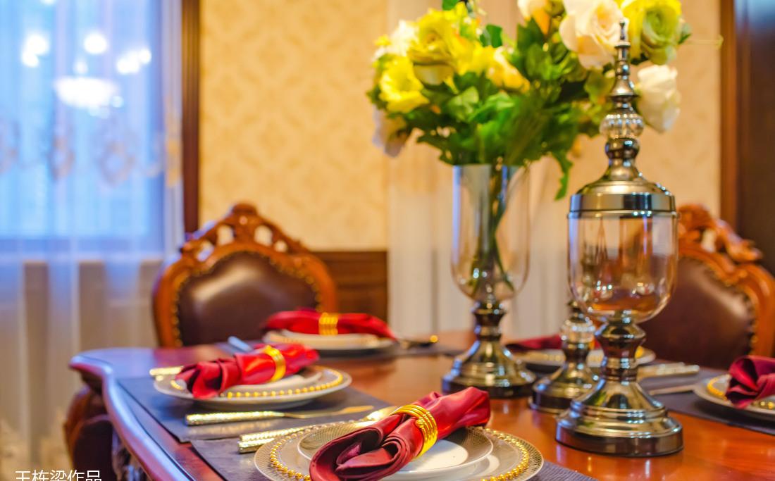 巨华紫光园美式风格样板间-11