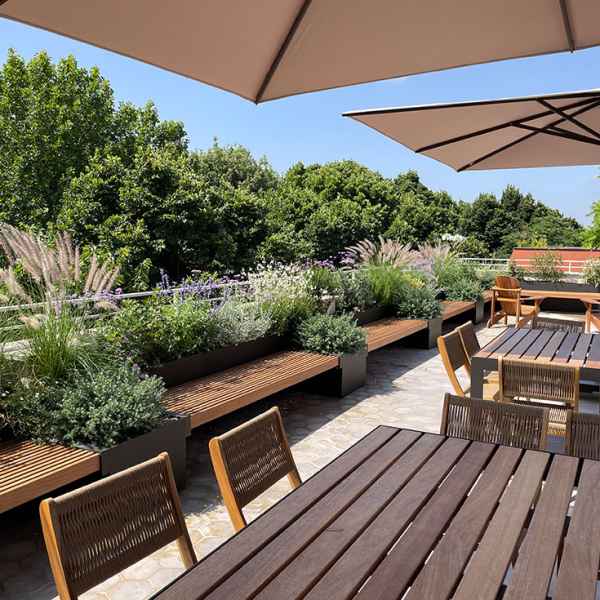 Brunello Cucinelli罗马总部屋顶花园丨意大利罗马-21