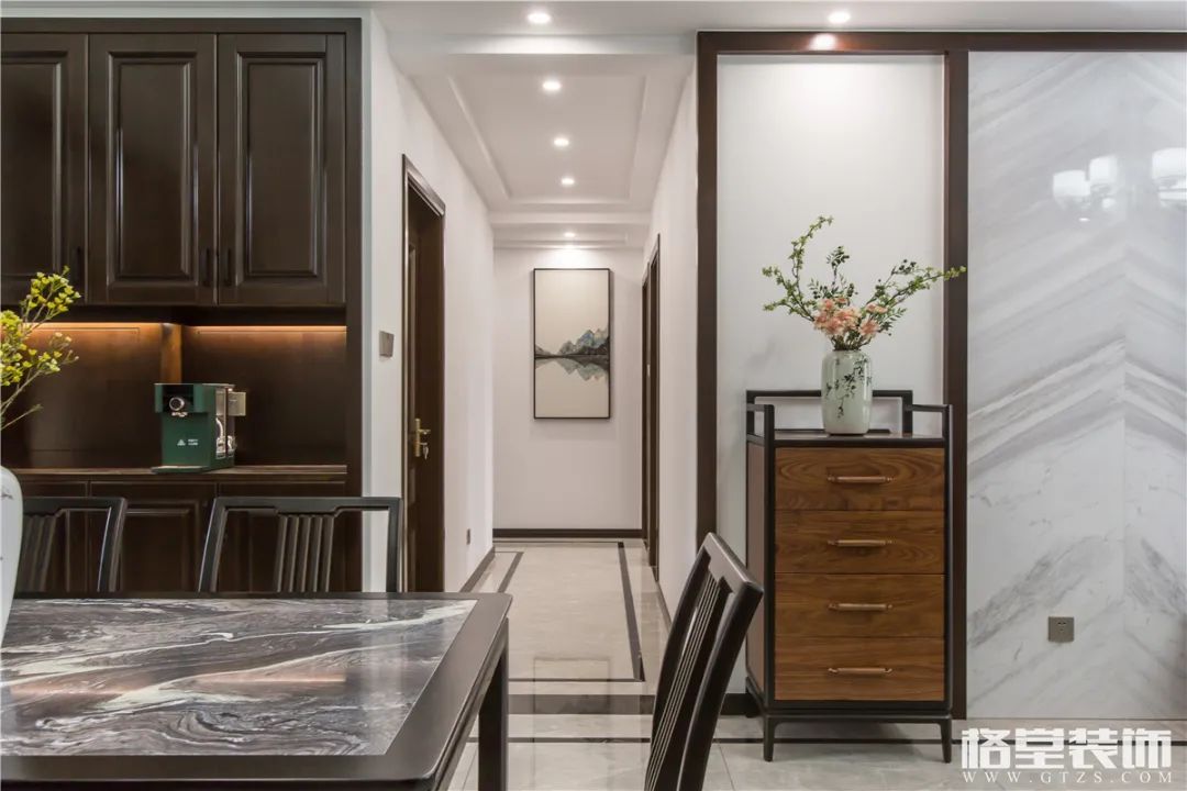 格堂设计|柿柿如意 | 新中式风格打造优雅宜居空间-40