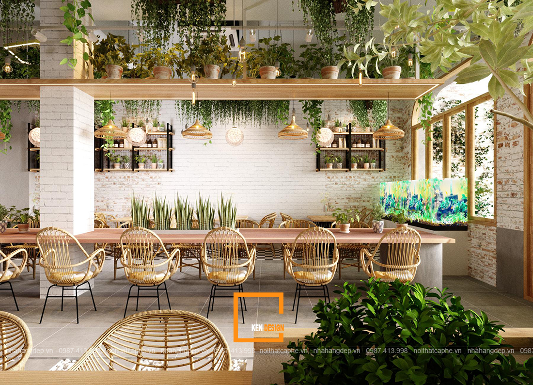 Hẻm Garden咖啡馆设计丨越南河内丨KenDesign-21