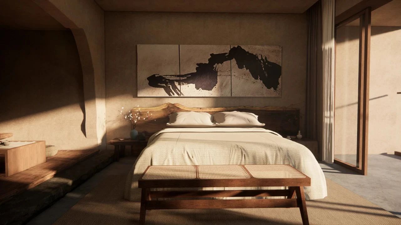 陌野小河弯弯野奢民宿设计丨中国湖南丨莫子先生设计-101