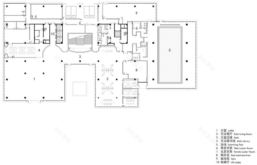 艾录集团总部园区丨中国上海丨建筑,施工图,室内,灯光,景观设计各有对应公司-75