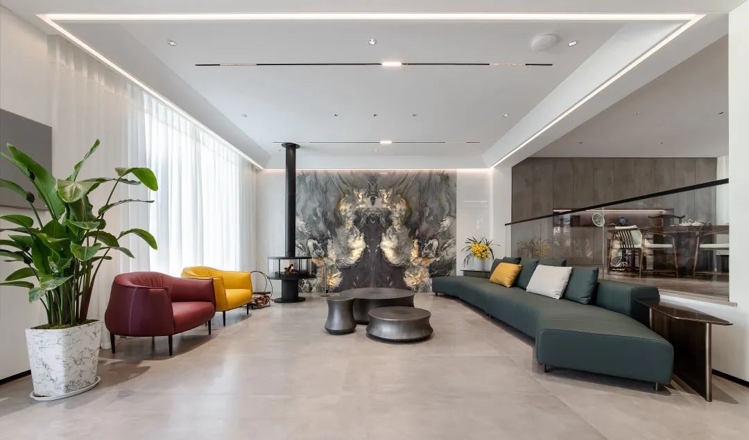 现代简约世博首岸别墅丨紫苹果国际设计-94