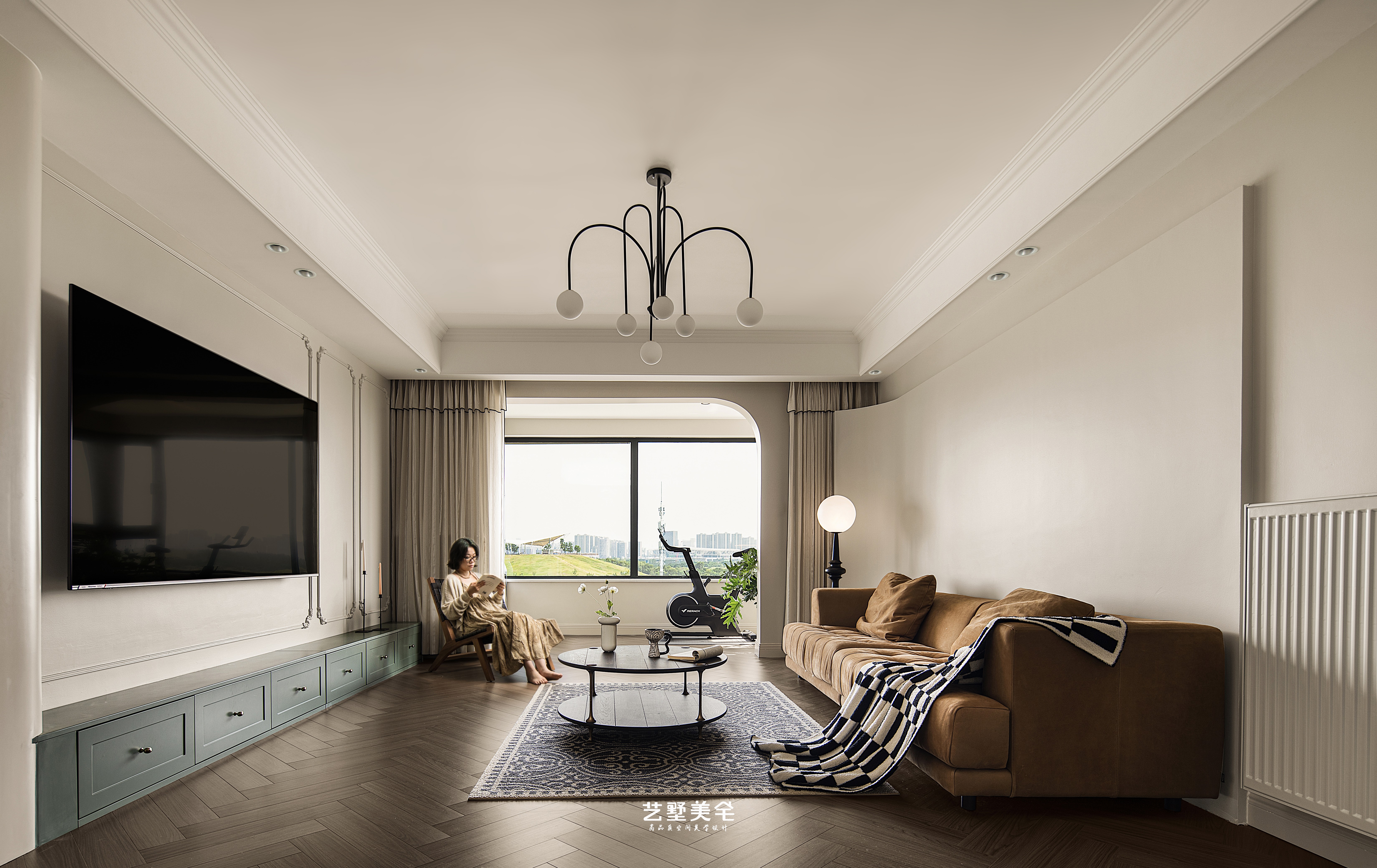 合肥*万科森林公园棕调复古风设计丨中国合肥-2