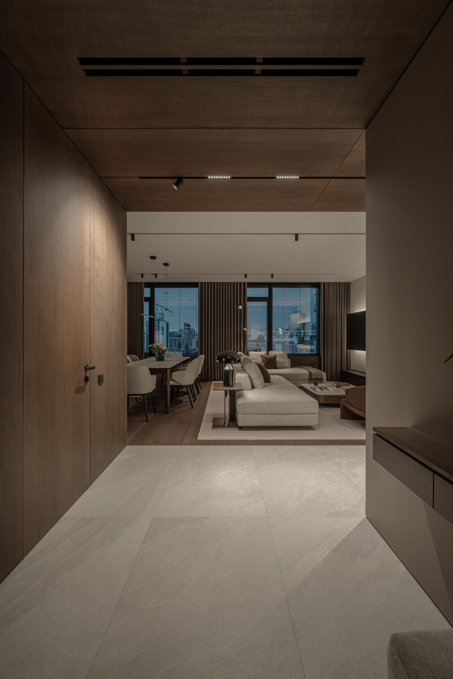 基辅俄罗斯方块大厅住宅区公寓设计丨乌克兰基辅丨Bezmirno 建筑工作室-5