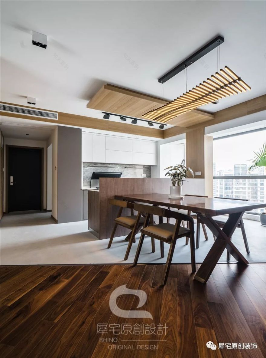 190 平五房改三房,极简台式风打造舒适大空间-28