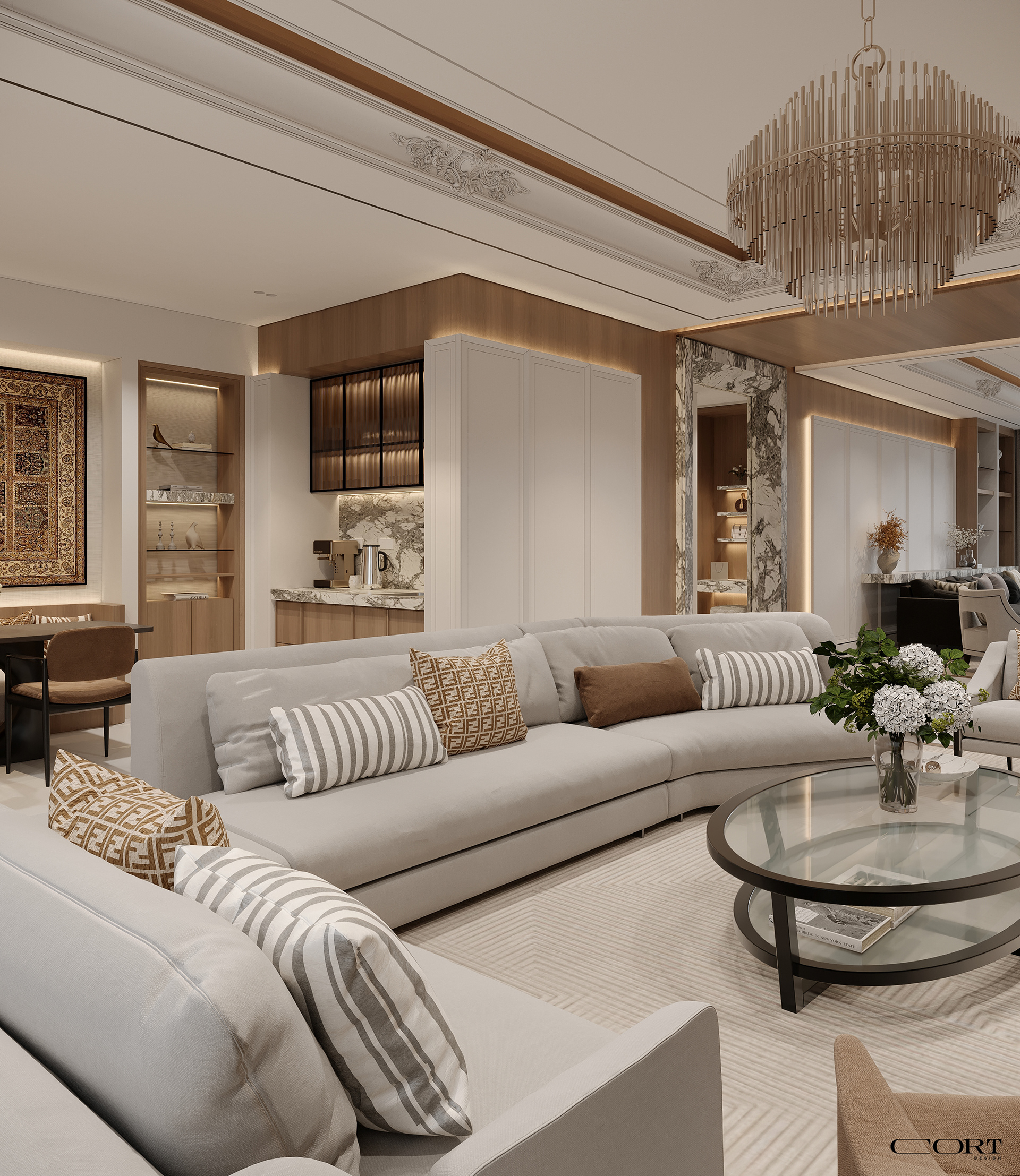 NEO CLASSIC VILLA（新古典别墅）丨沙特阿拉伯利雅得丨CORT Design-21