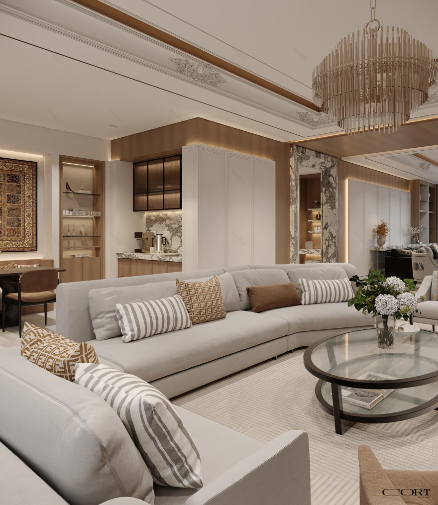 NEO CLASSIC VILLA(新古典别墅)丨沙特阿拉伯利雅得丨CORT Design-21